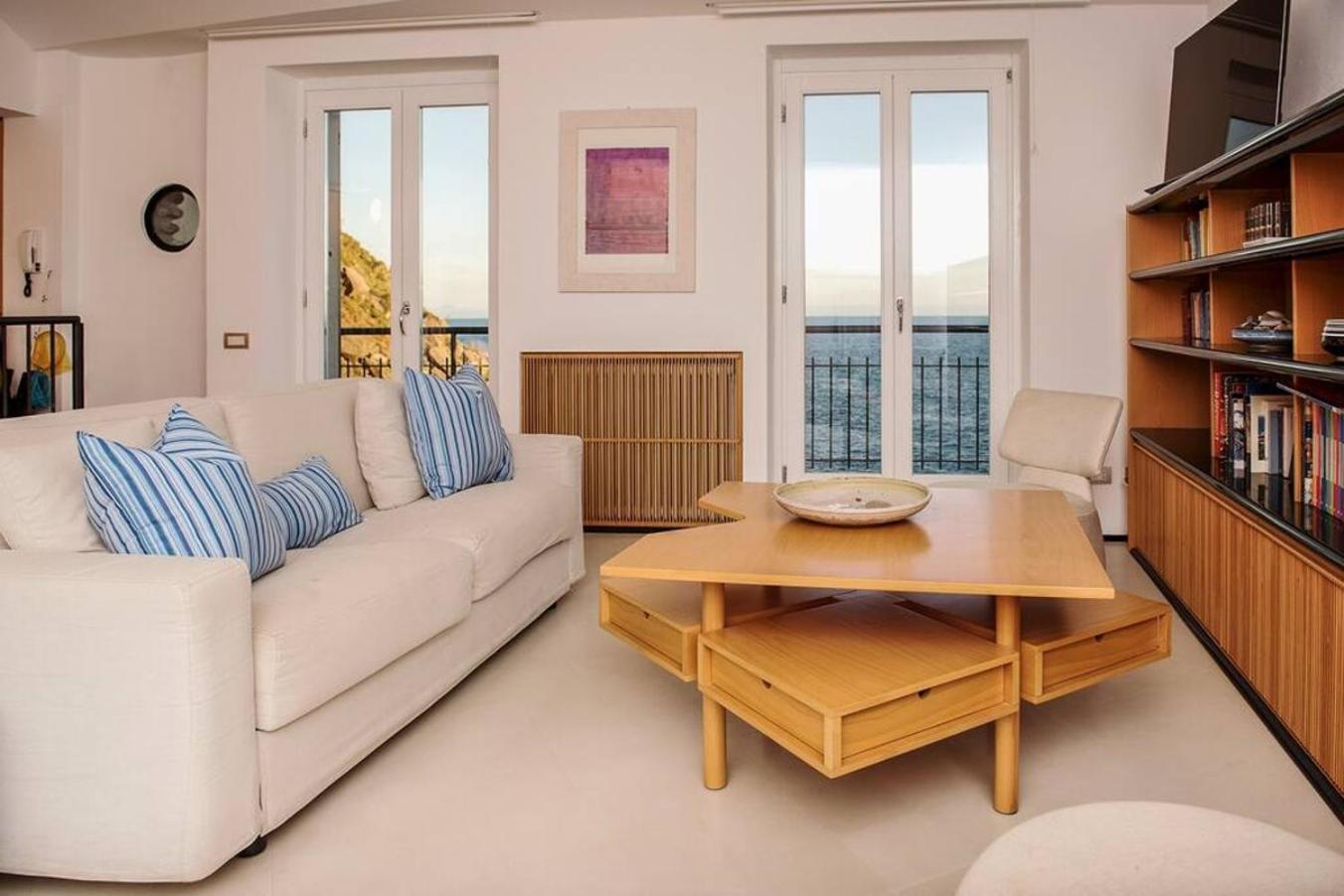 Carattino 12 Idyllic Seafront Retreat Lejlighed Vernazza Eksteriør billede